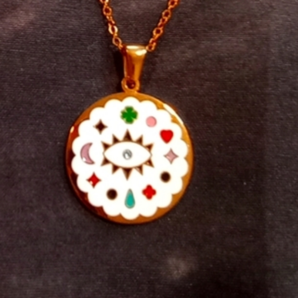 NWOT Adornia pendant and chain necklace - Picture 2 of 5